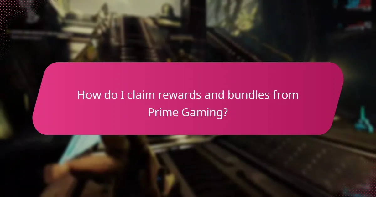 What exclusive rewards can I claim through Prime Gaming?
