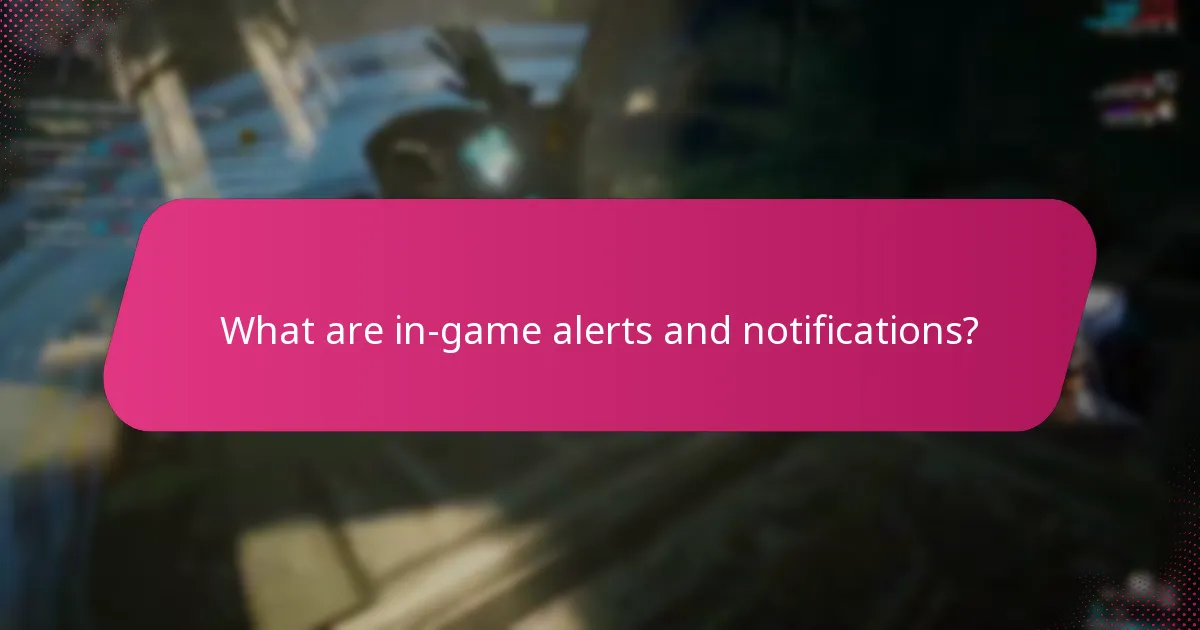 How can players manage in-game notifications?